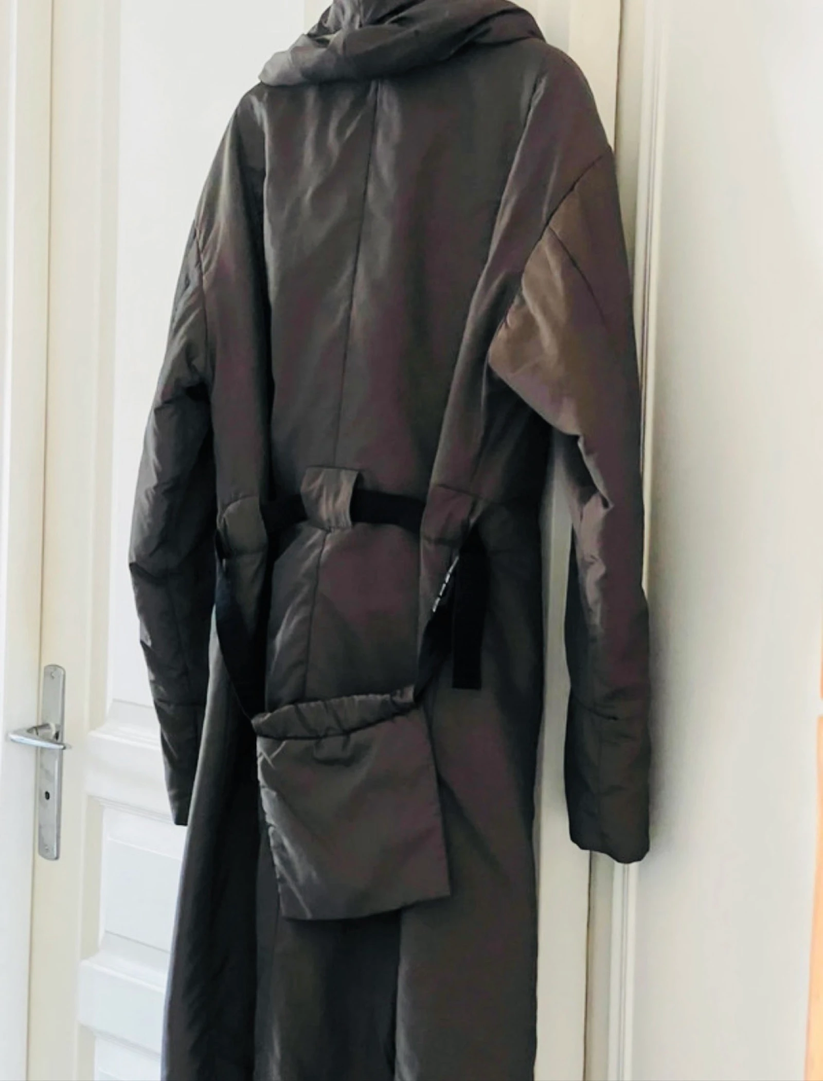 La Fée Maraboutee long khaki puffer jacket – photo 9
